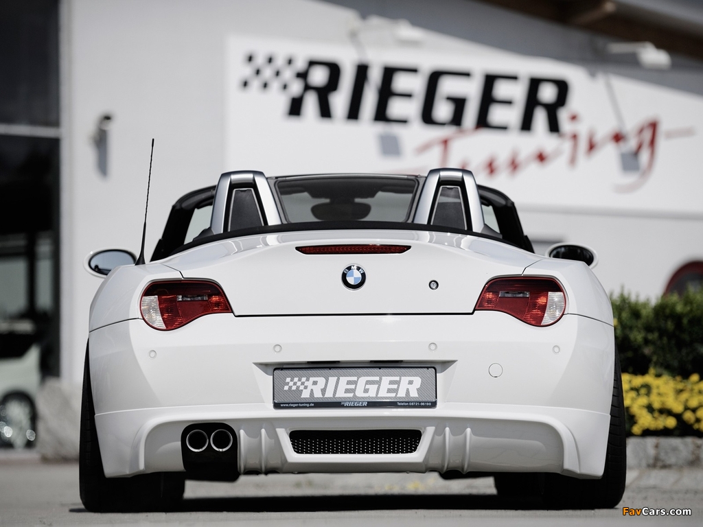 Photos of Rieger BMW Z4 (E85) 2010 (1024 x 768)