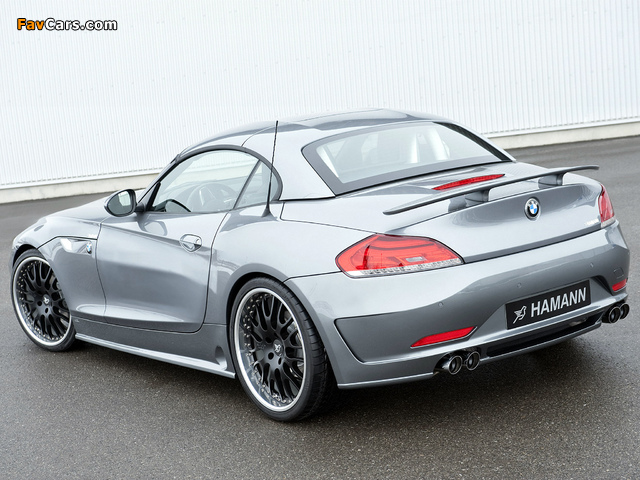 Photos of Hamann BMW Z4 Roadster (E89) 2010 (640 x 480)