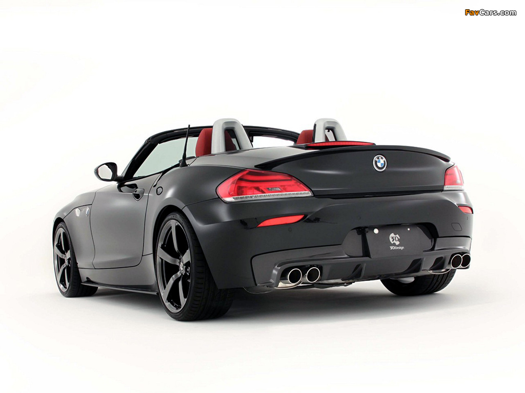 Photos of 3D Design BMW Z4 Roadster M Sports Package (E89) 2011 (1024 x 768)