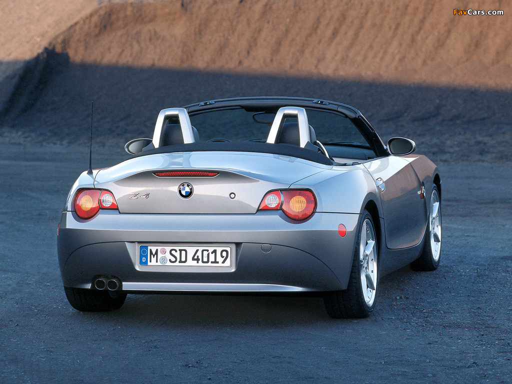 Pictures of BMW Z4 3.0i Roadster (E85) 2002–05 (1024 x 768)