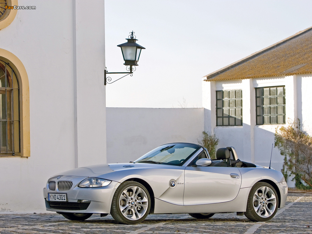 Pictures of BMW Z4 3.0si Roadster (E85) 2005–09 (1024 x 768)