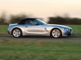 Pictures of BMW Z4 2.5i Roadster UK-spec (E85) 2005–09