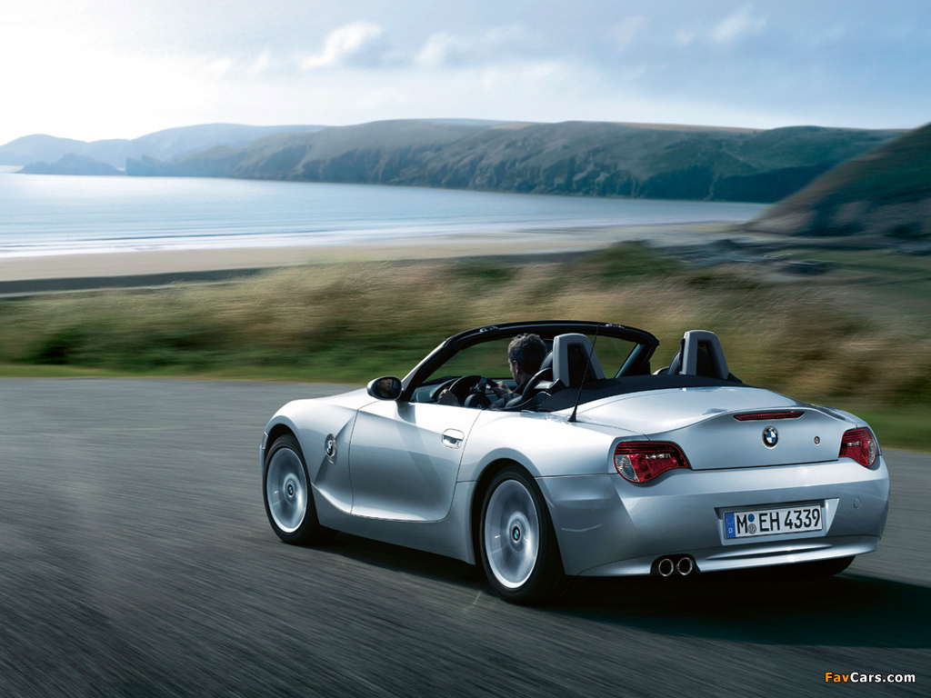 Pictures of BMW Z4 2.0i Roadster (E85) 2005–09 (1024 x 768)