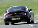 Pictures of BMW Z4 M Coupe UK-spec (E85) 2006–08