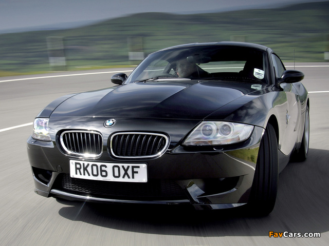 Pictures of BMW Z4 M Coupe UK-spec (E85) 2006–08 (640 x 480)