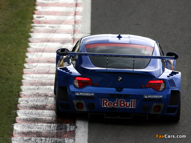 Pictures of BMW Z4 M Coupe Race Car (E85) 2006–09 (640 x 480)