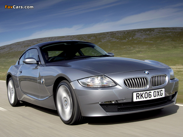Pictures of BMW Z4 3.0si Coupe UK-spec 2006–09 (640 x 480)