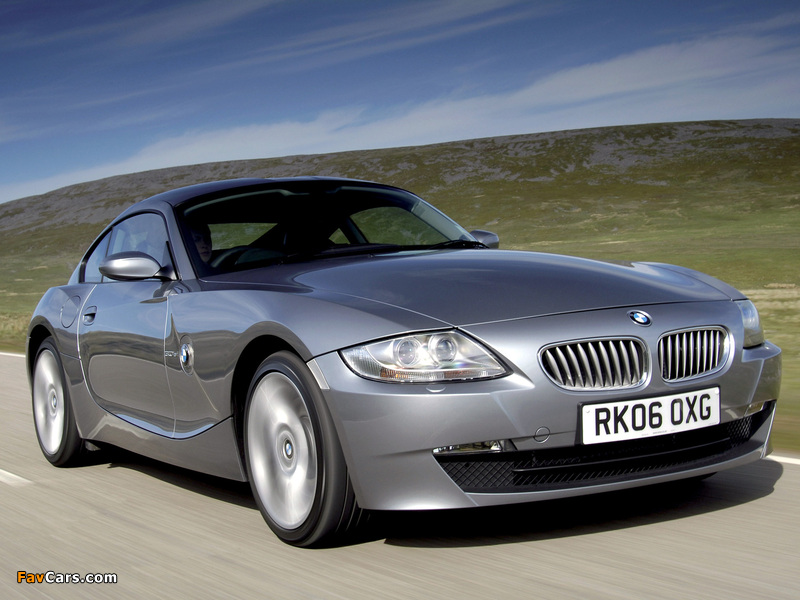 Pictures of BMW Z4 3.0si Coupe UK-spec 2006–09 (800 x 600)