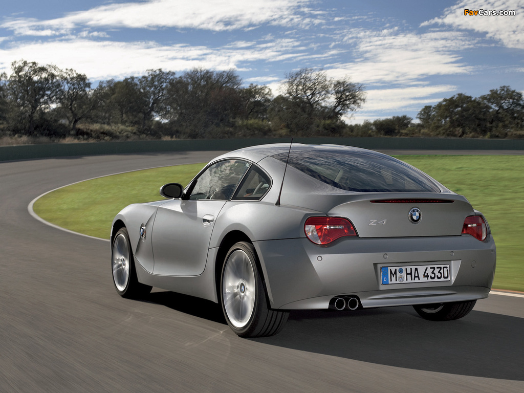 Pictures of BMW Z4 Coupe (E85) 2006–09 (1024 x 768)