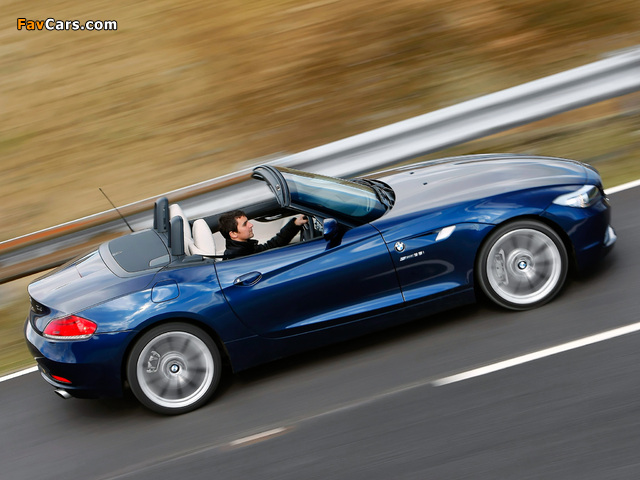 Pictures of BMW Z4 sDrive35i Roadster UK-spec (E89) 2009–12 (640 x 480)