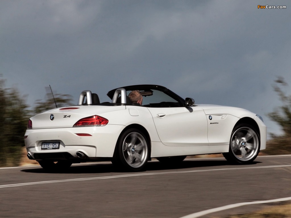 Pictures of BMW Z4 sDrive35is Roadster AU-spec (E89) 2010–12 (1024 x 768)