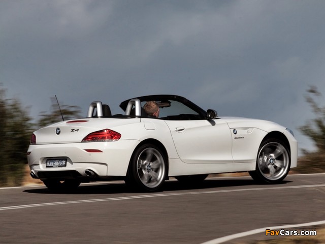 Pictures of BMW Z4 sDrive35is Roadster AU-spec (E89) 2010–12 (640 x 480)