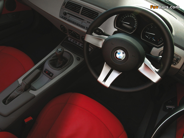 BMW Z4 2.5i Roadster AU-spec (E85) 2002–05 wallpapers (640 x 480)