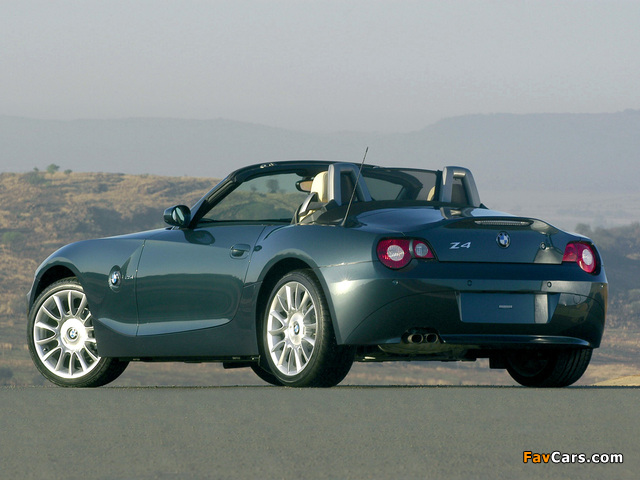 BMW Z4 Roadster Individual (E85) 2004 wallpapers (640 x 480)