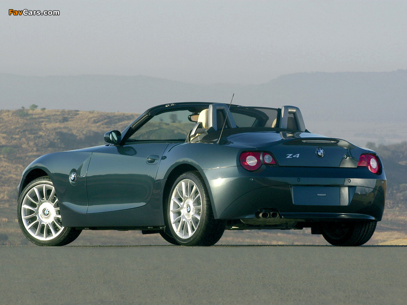 BMW Z4 Roadster Individual (E85) 2004 wallpapers (800 x 600)