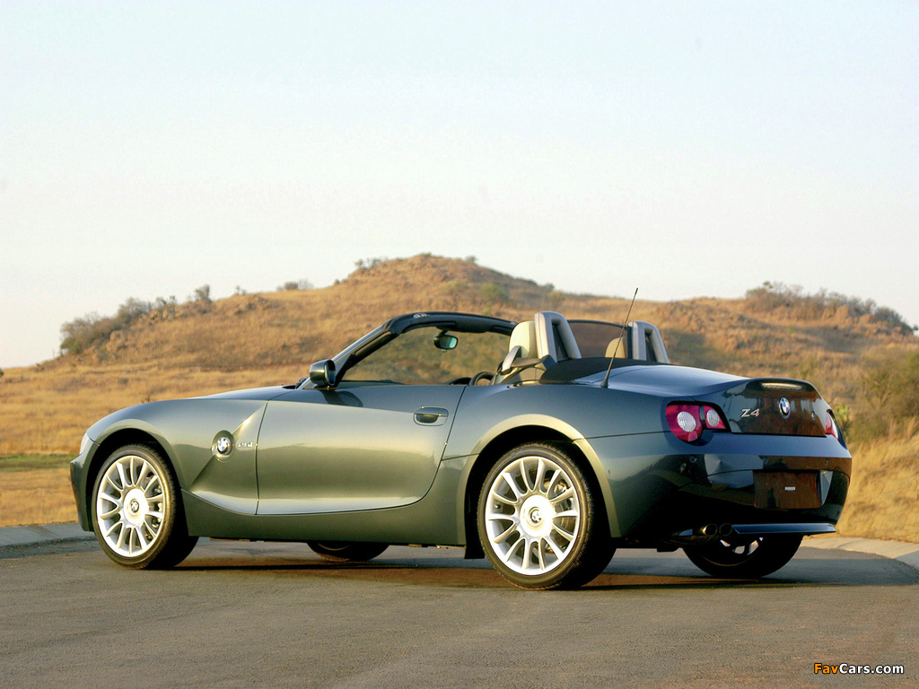 BMW Z4 Roadster Individual (E85) 2004 wallpapers (1024 x 768)