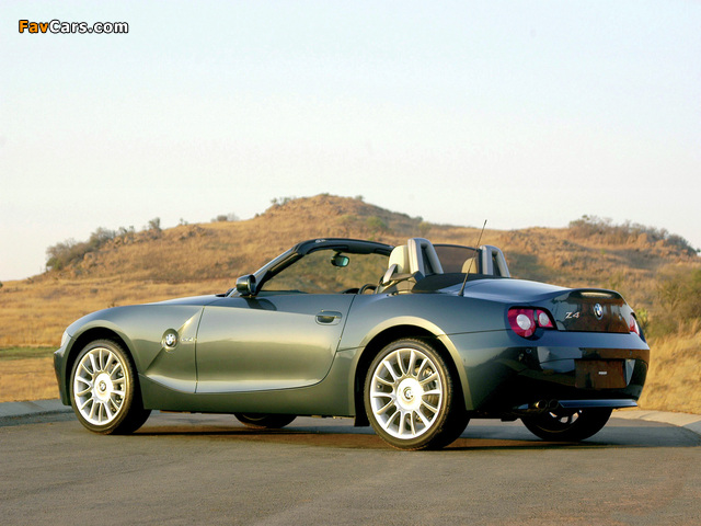 BMW Z4 Roadster Individual (E85) 2004 wallpapers (640 x 480)
