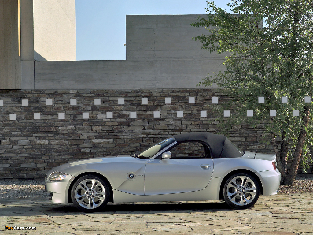 BMW Z4 3.0i Roadster (E85) 2005–09 wallpapers (1024 x 768)