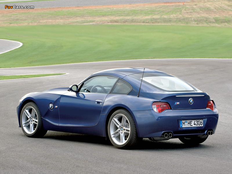 BMW Z4 M Coupe (E85) 2006–08 wallpapers (800 x 600)