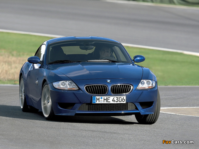BMW Z4 M Coupe (E85) 2006–08 wallpapers (640 x 480)