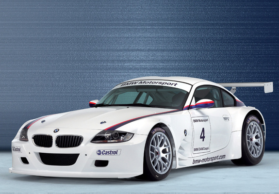 BMW Z4 M Coupe Race Car (E85) 2006–09 wallpapers