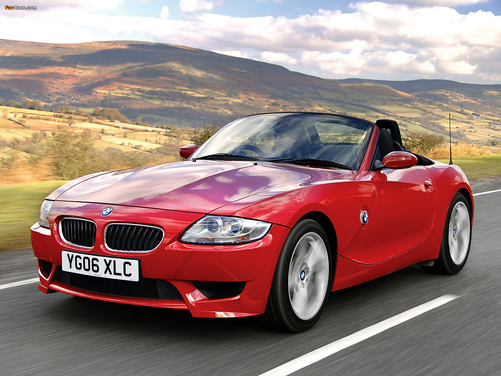 BMW Z4 M Roadster UK-spec (E85) 2006–08 wallpapers (1600 x 1200)