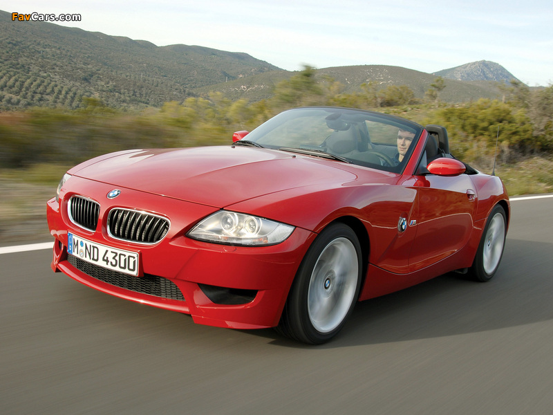 BMW Z4 M Roadster (E85) 2006–08 wallpapers (800 x 600)