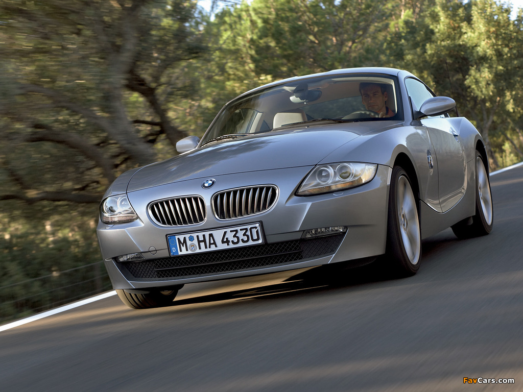 BMW Z4 Coupe (E85) 2006–09 wallpapers (1024 x 768)