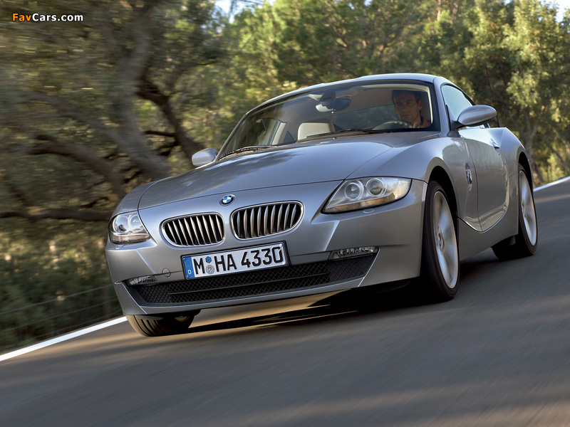 BMW Z4 Coupe (E85) 2006–09 wallpapers (800 x 600)