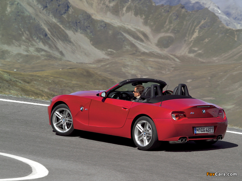 BMW Z4 M Roadster (E85) 2006–08 wallpapers (800 x 600)