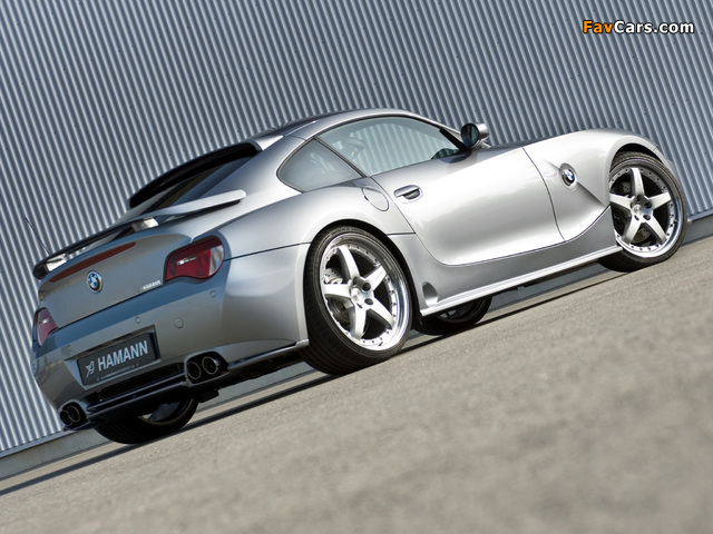 Hamann BMW Z4 M Coupe (E85) 2006–09 wallpapers (640 x 480)