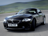 BMW Z4 M Coupe UK-spec (E85) 2006–08 wallpapers