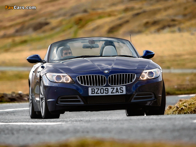 BMW Z4 sDrive35i Roadster UK-spec (E89) 2009–12 wallpapers (640 x 480)