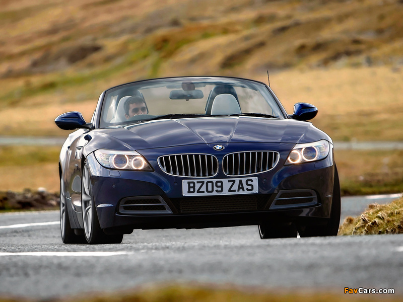 BMW Z4 sDrive35i Roadster UK-spec (E89) 2009–12 wallpapers (800 x 600)