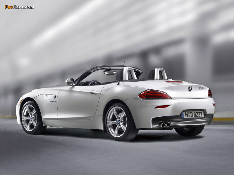 BMW Z4 sDrive30i Roadster M Sports Package (E89) 2009 wallpapers (800 x 600)