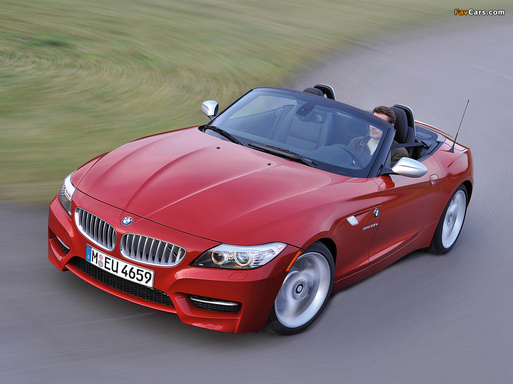 BMW Z4 sDrive35is Roadster (E89) 2009–12 wallpapers (1024 x 768)