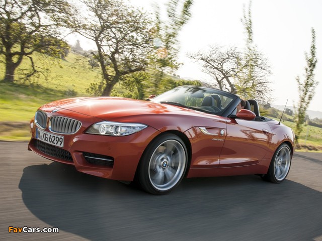 BMW Z4 sDrive35is Roadster (E89) 2012 wallpapers (640 x 480)
