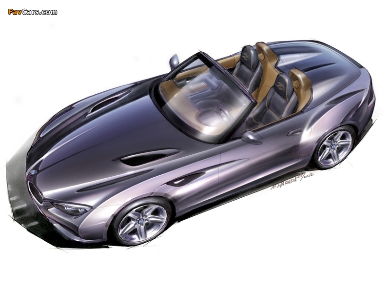 Sketch BMW Zagato Roadster 2012 pictures (800 x 600)