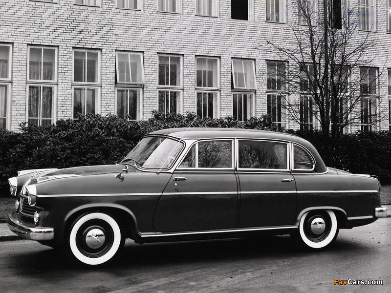 Pictures of Borgward Hansa 2400 Pullman 1957–58 (800 x 600)