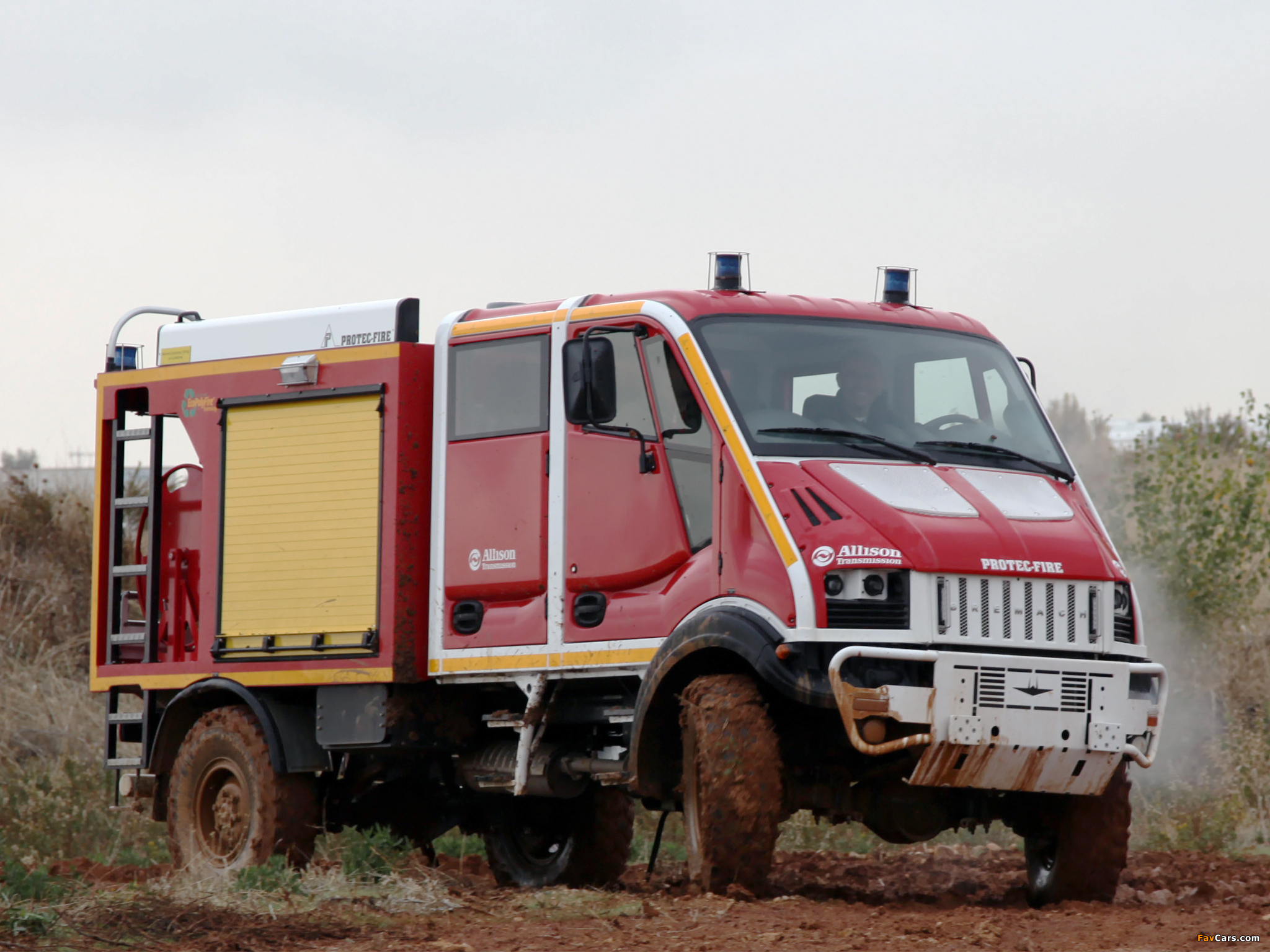 Pictures of Bremach T-Rex Double Cab Firetruck 2008 (2048 x 1536)