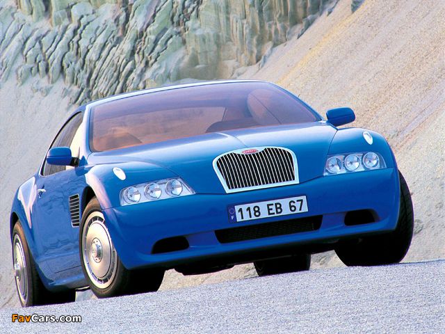 Bugatti EB118 Concept 1998 photos (640 x 480)