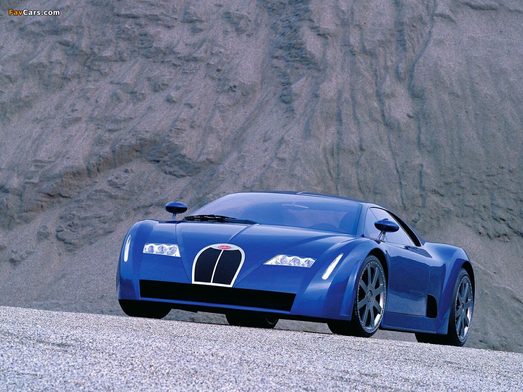 Bugatti EB18/3 Chiron Concept 1999 images (1024 x 768)
