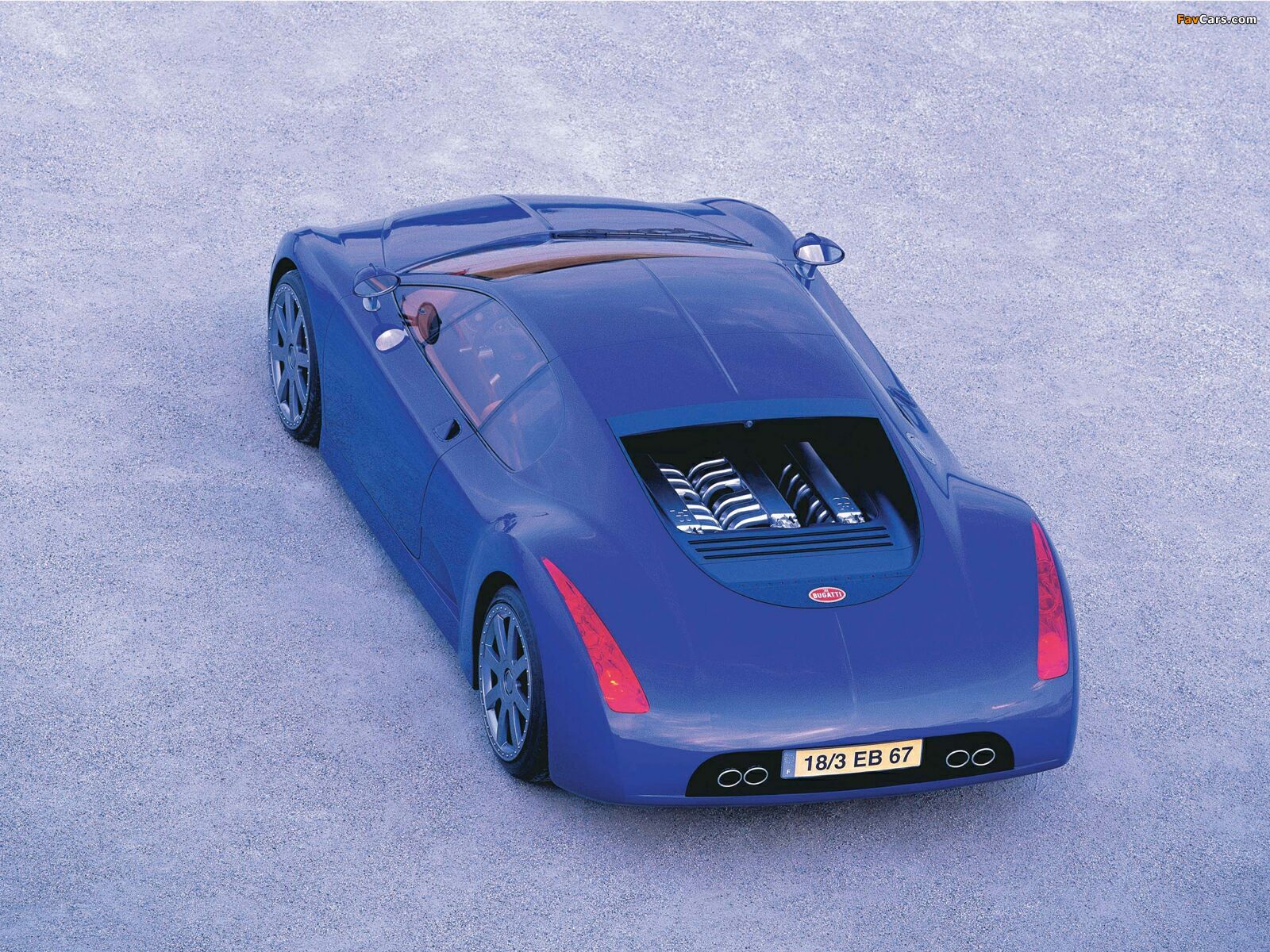 Photos of Bugatti EB18/3 Chiron Concept 1999 (1600 x 1200)