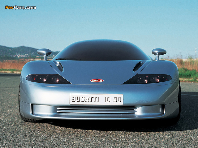 Pictures of Bugatti ID 90 Concept 1990 (640 x 480)