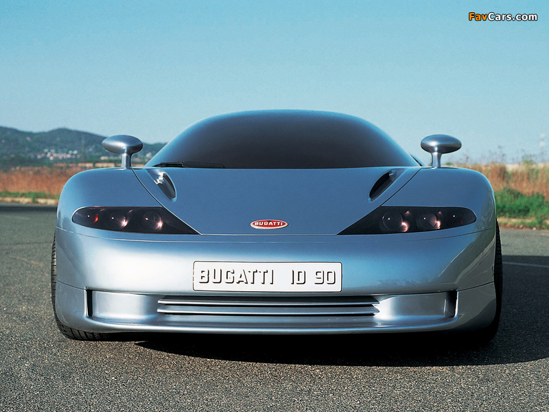 Pictures of Bugatti ID 90 Concept 1990 (800 x 600)