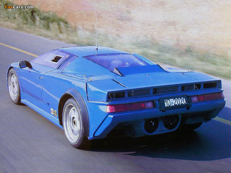Bugatti EB110 Prototype 1990 wallpapers (800 x 600)