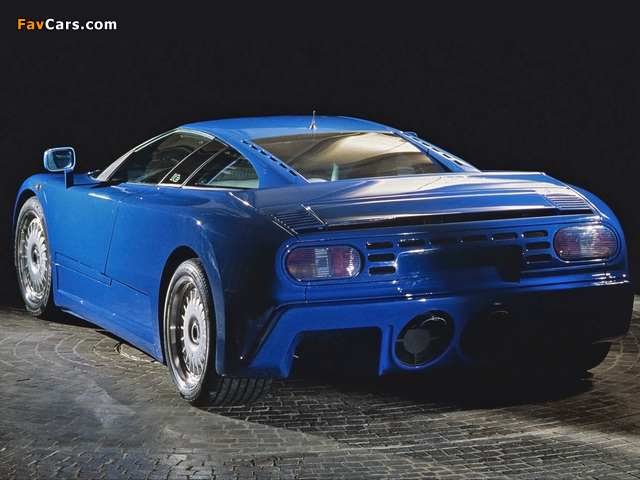 Bugatti EB110 GT Prototype 1991 photos (640 x 480)