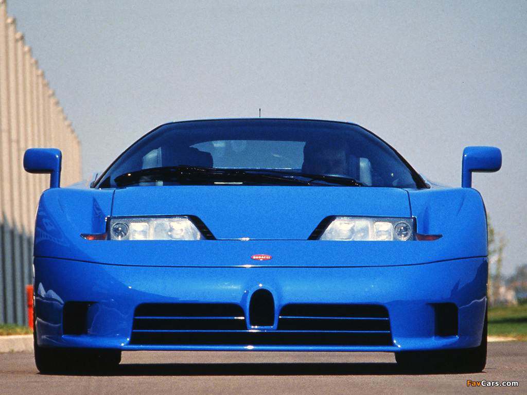 Bugatti EB110 GT Prototype 1991 wallpapers (1024 x 768)