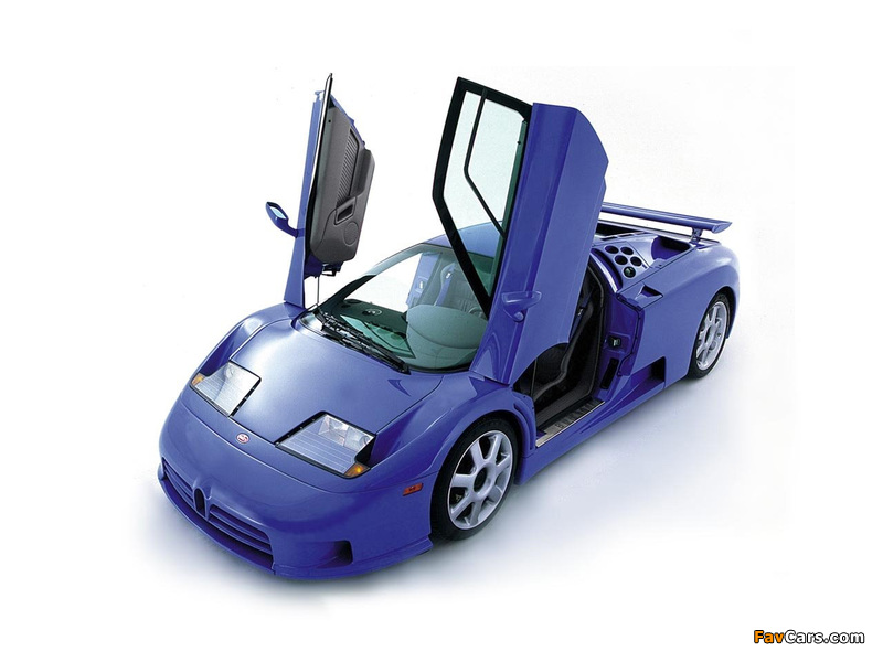 Bugatti EB110 SS by Dauer 1998–99 photos (800 x 600)