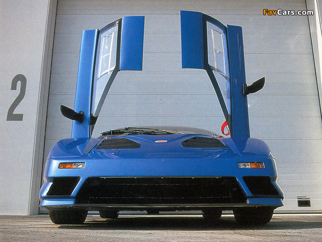 Images of Bugatti EB110 Prototype 1990 (640 x 480)
